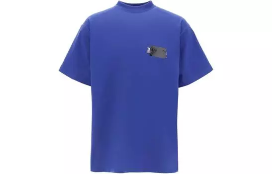 Футболка унисекс Balenciaga, синий