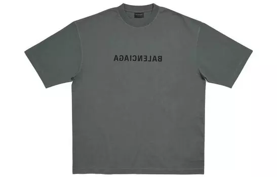 Футболка унисекс Balenciaga, серый