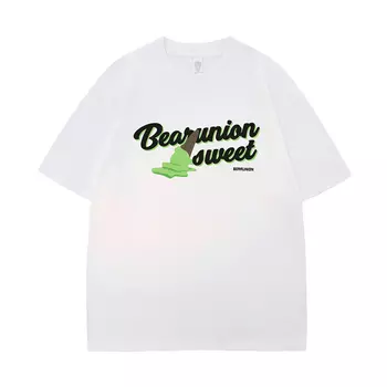 Футболка унисекс BEAR UNION, Apricot