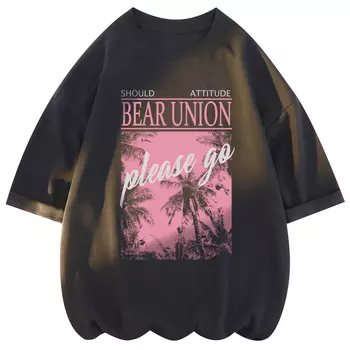 Футболка унисекс Bear Union, Белый