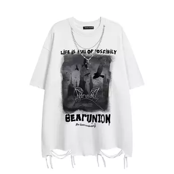 Футболка унисекс BEAR UNION, белый