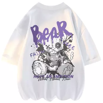 Футболка унисекс BEAR UNION, белый