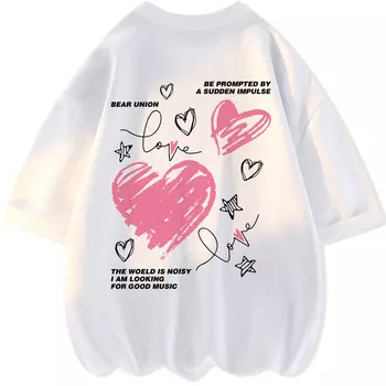 Футболка унисекс BEAR UNION, белый