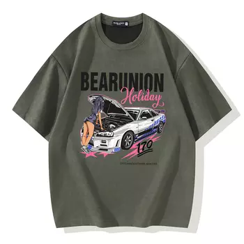 Футболка унисекс BEAR UNION, черный