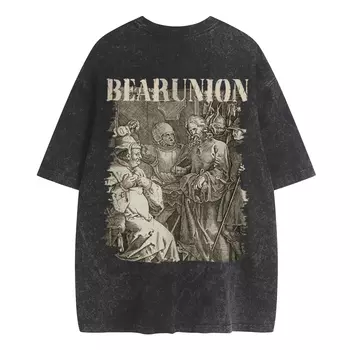 Футболка унисекс BEAR UNION, черный