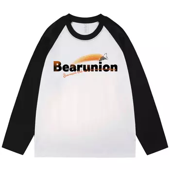 Футболка унисекс BEAR UNION, черный/серый