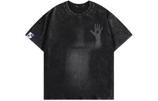 Футболка унисекс Beentrill, Мытый черный