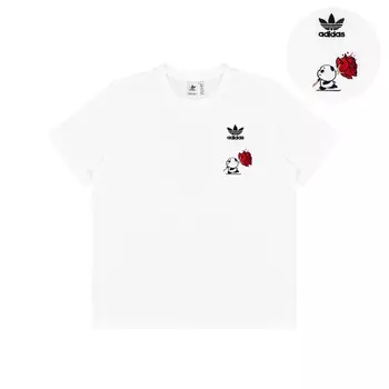 Футболка унисекс белая Adidas Originals, белый