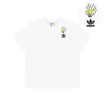 Футболка унисекс белая Adidas Originals, белый