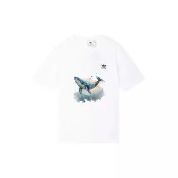 Футболка унисекс белая Adidas Originals, белый