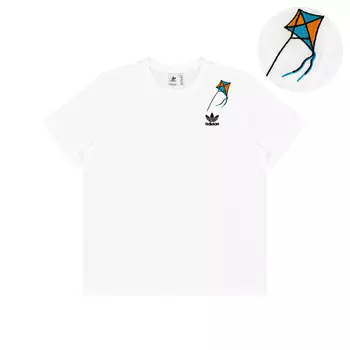 Футболка унисекс белая Adidas Originals, белый