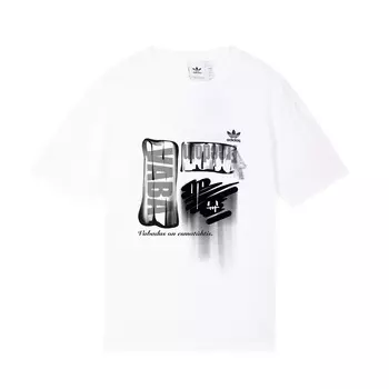 Футболка унисекс белая Adidas Originals, белый