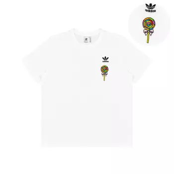 Футболка унисекс белая Adidas Originals, белый