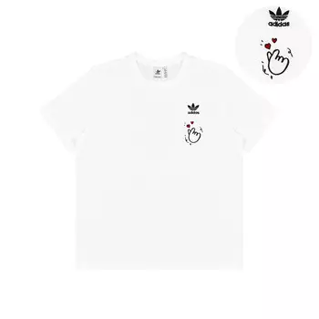 Футболка унисекс белая Adidas Originals, белый