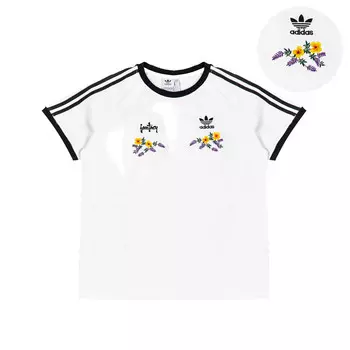 Футболка унисекс белая Adidas Originals, белый