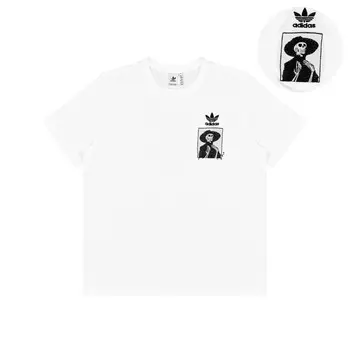 Футболка унисекс белая Adidas Originals, белый