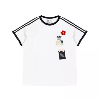 Футболка унисекс белая Adidas Originals, белый