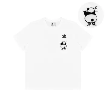 Футболка унисекс белая Adidas Originals, белый