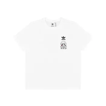 Футболка унисекс белая Adidas Originals, белый