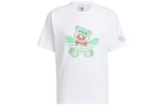 Футболка унисекс белая Adidas Originals, белый