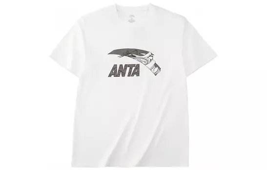Футболка унисекс белая Anta, белый