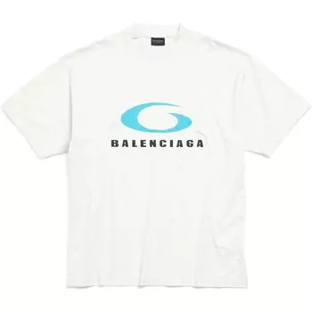 Футболка унисекс белая Balenciaga, белый