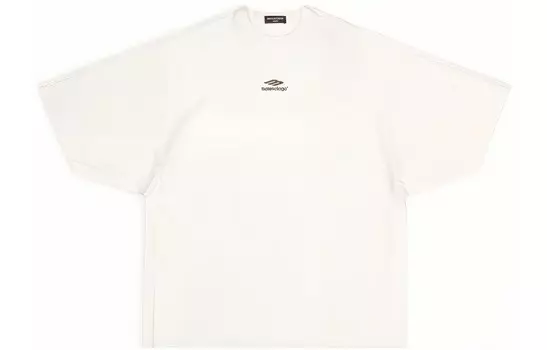 Футболка унисекс белая Balenciaga, белый