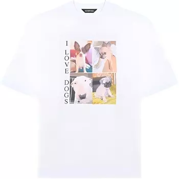 Футболка унисекс белая Balenciaga, белый