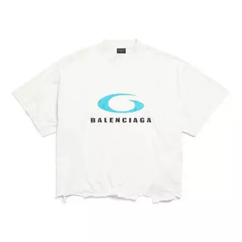 Футболка унисекс белая Balenciaga, белый