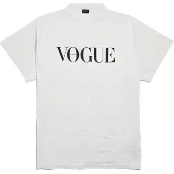 Футболка унисекс белая Balenciaga, белый