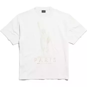 Футболка унисекс белая Balenciaga, белый