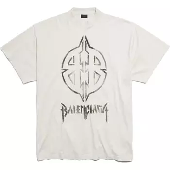 Футболка унисекс белая Balenciaga, белый