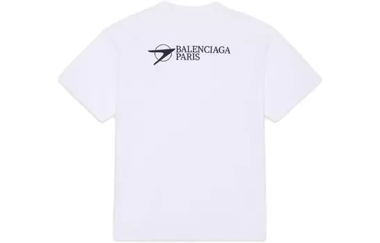 Футболка унисекс белая Balenciaga, белый