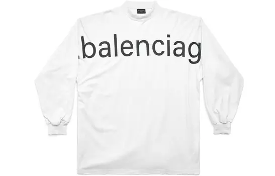 Футболка унисекс белая Balenciaga, белый