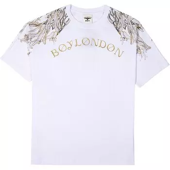 Футболка унисекс белая Boy London, белый