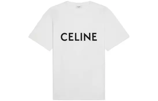 Футболка унисекс белая Celine, белый