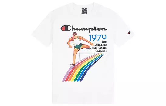 Футболка унисекс белая Champion, белый