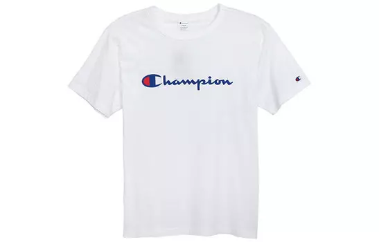 Футболка унисекс белая Champion, белый