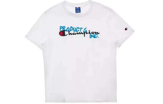 Футболка унисекс белая Champion, белый