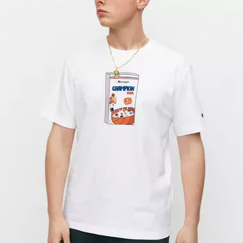 Футболка унисекс белая Champion, белый
