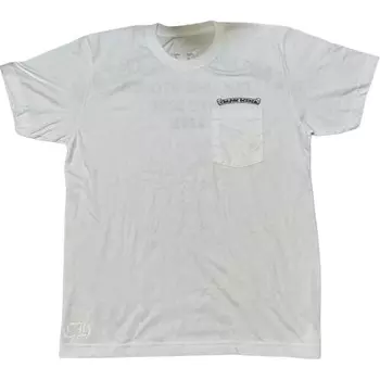 Футболка унисекс белая Chrome Hearts, белый