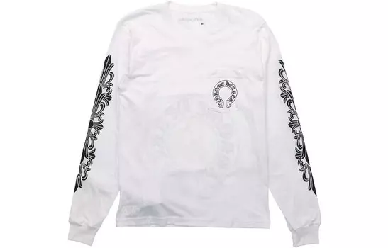 Футболка унисекс белая Chrome Hearts, белый
