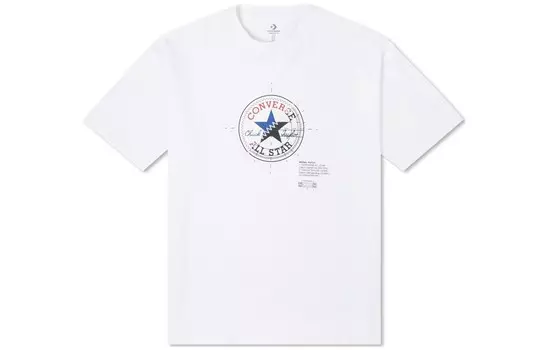 Футболка унисекс белая Converse, белый