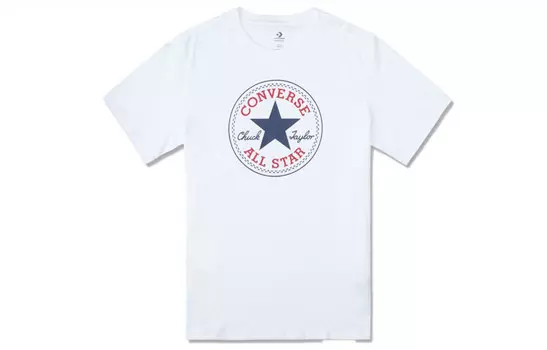 Футболка унисекс белая Converse, белый