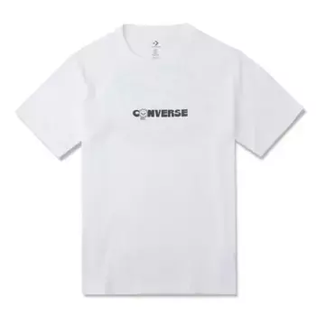 Футболка унисекс белая Converse, белый