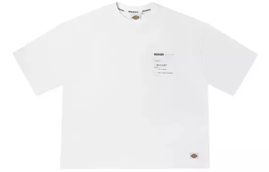Футболка унисекс белая Dickies, белый