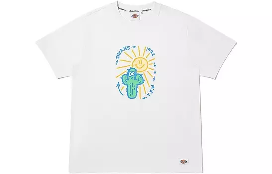 Футболка унисекс белая Dickies, белый