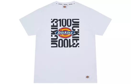 Футболка унисекс белая Dickies, белый