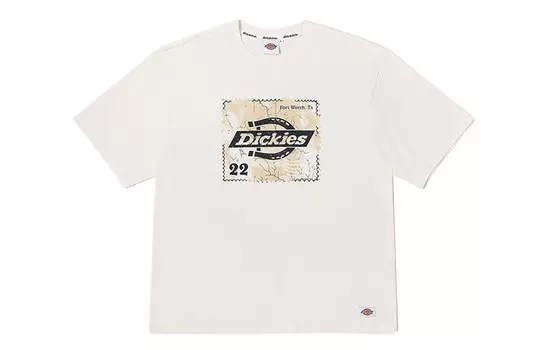 Футболка унисекс белая Dickies, белый