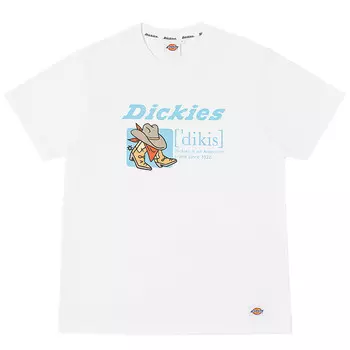 Футболка унисекс белая Dickies, белый